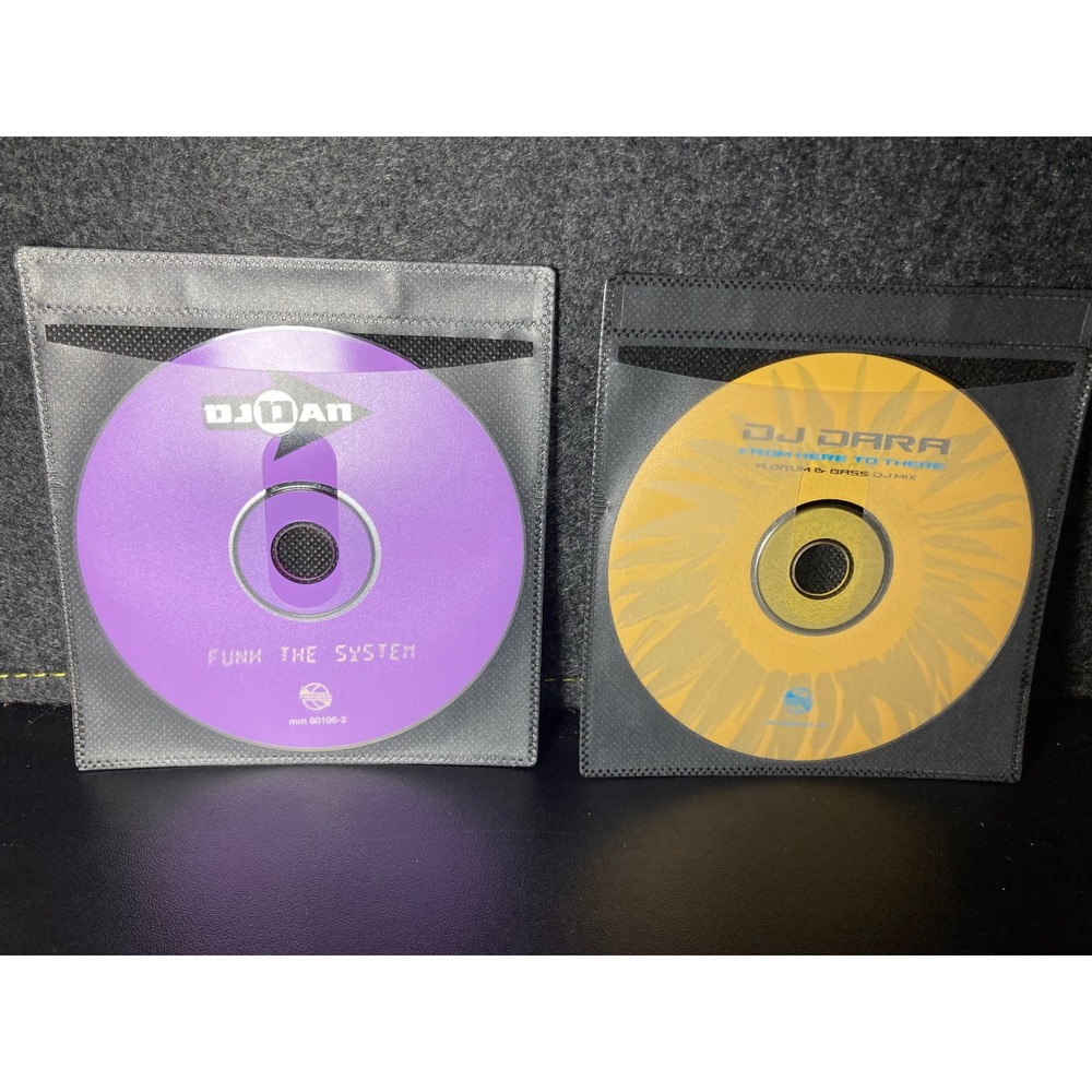 DJ Dan Funk The System & DJ Dara From Here To There Drum & Bass 2 CD Lot Mix